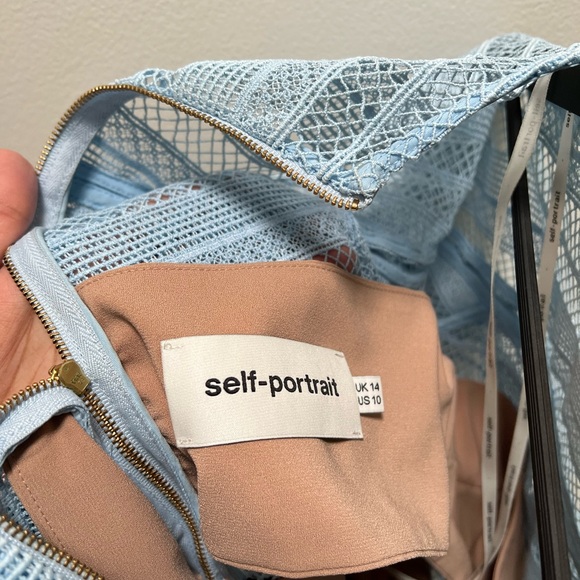 Self Portrait patterned mini dress - Picture 3 of 3